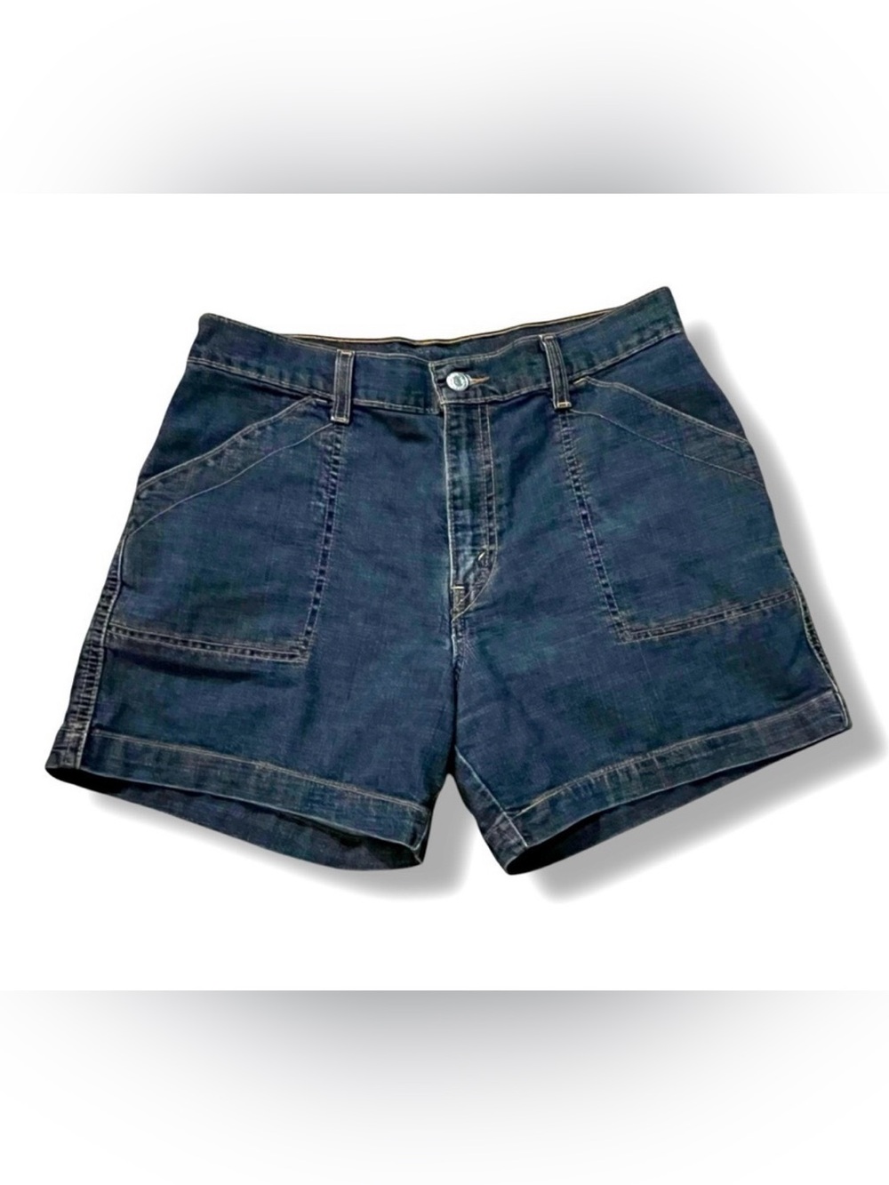 Levi's dark indigo Denim Women's
Shorts Size 10